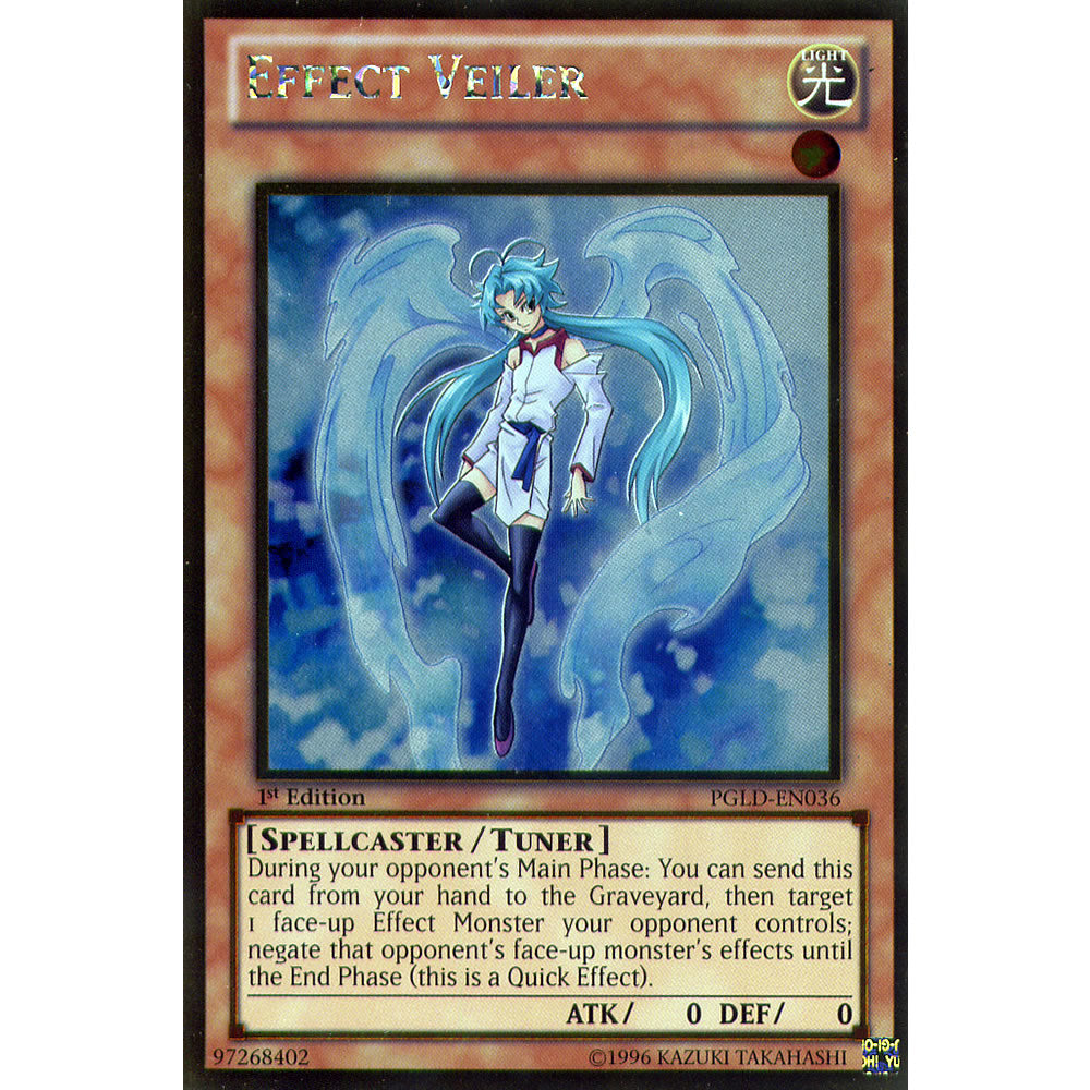 Effect Veiler PGLD-EN036 Yu-Gi-Oh! Card from the Premium Gold Set