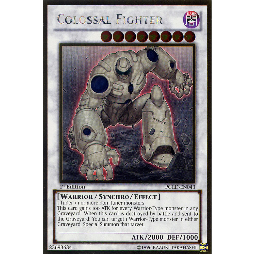 Colossal Fighter PGLD-EN043 Yu-Gi-Oh! Card from the Premium Gold Set