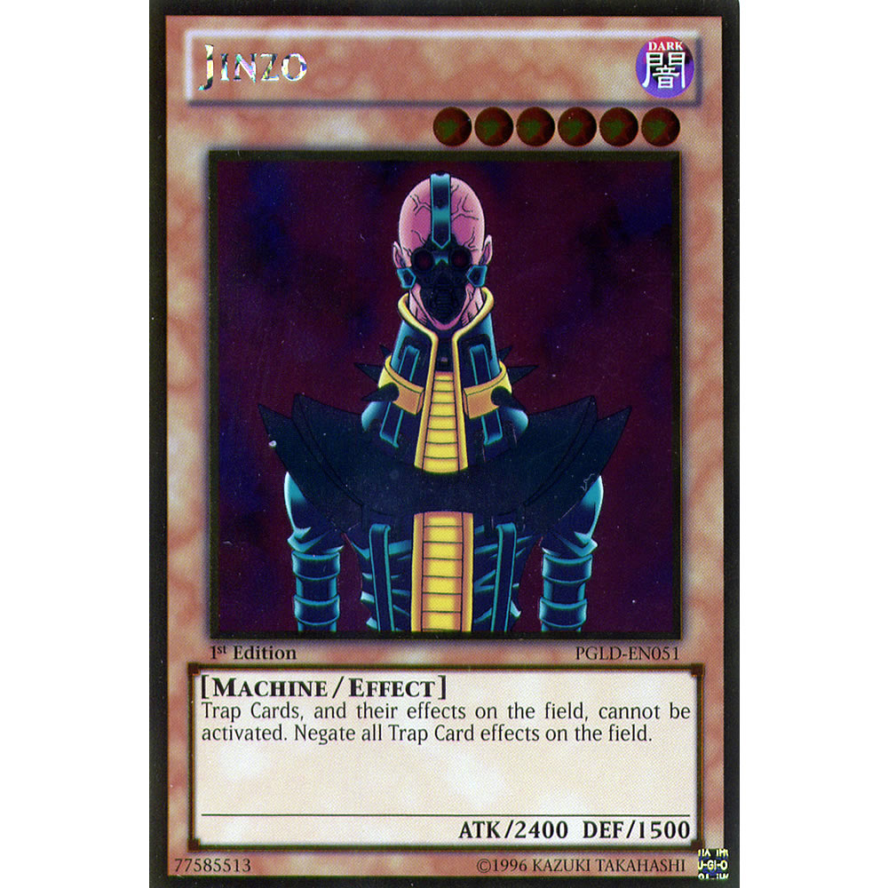 Jinzo PGLD-EN051 Yu-Gi-Oh! Card from the Premium Gold Set