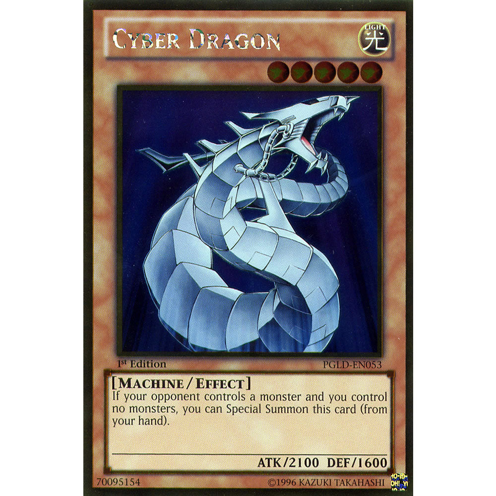 Cyber Dragon PGLD-EN053 Yu-Gi-Oh! Card from the Premium Gold Set