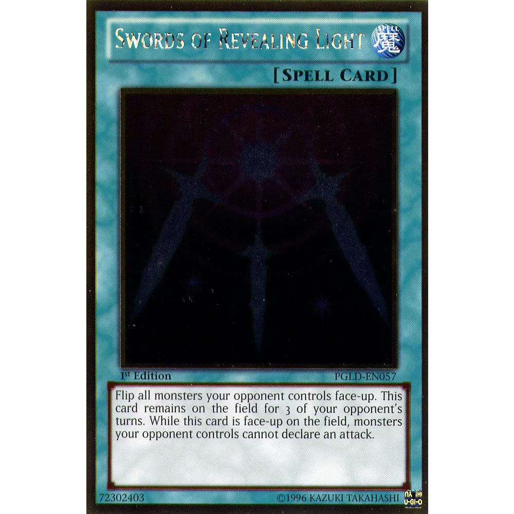 Swords of Revealing Light PGLD-EN057 Yu-Gi-Oh! Card from the Premium Gold Set