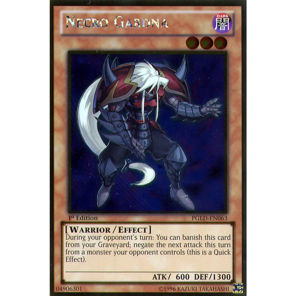 Necro Gardna PGLD-EN063 Yu-Gi-Oh! Card from the Premium Gold Set