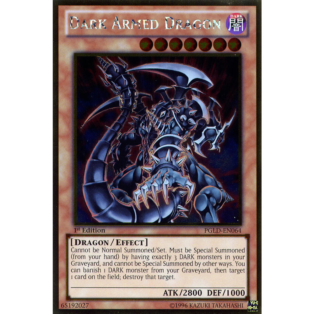 Dark Armed Dragon PGLD-EN064 Yu-Gi-Oh! Card from the Premium Gold Set