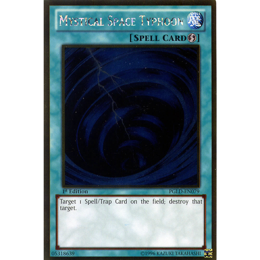 Mystical Space Typhoon PGLD-EN079 Yu-Gi-Oh! Card from the Premium Gold Set