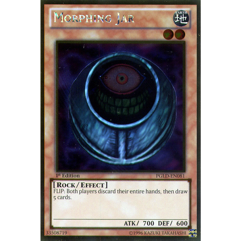 Morphing Jar PGLD-EN081 Yu-Gi-Oh! Card from the Premium Gold Set
