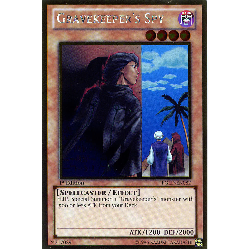 Gravekeeper's Spy PGLD-EN082 Yu-Gi-Oh! Card from the Premium Gold Set