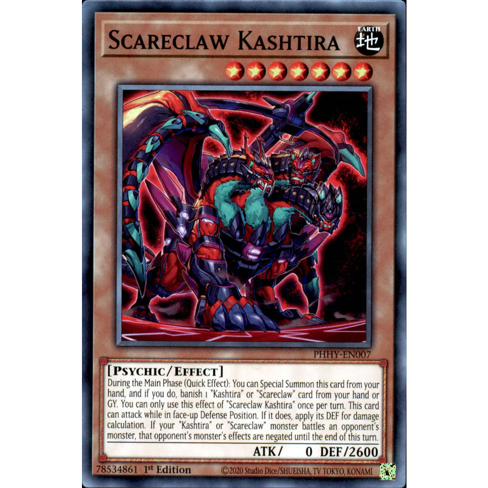 Scareclaw Kashtira PHHY-EN007 Yu-Gi-Oh! Card from the Photon Hypernova Set