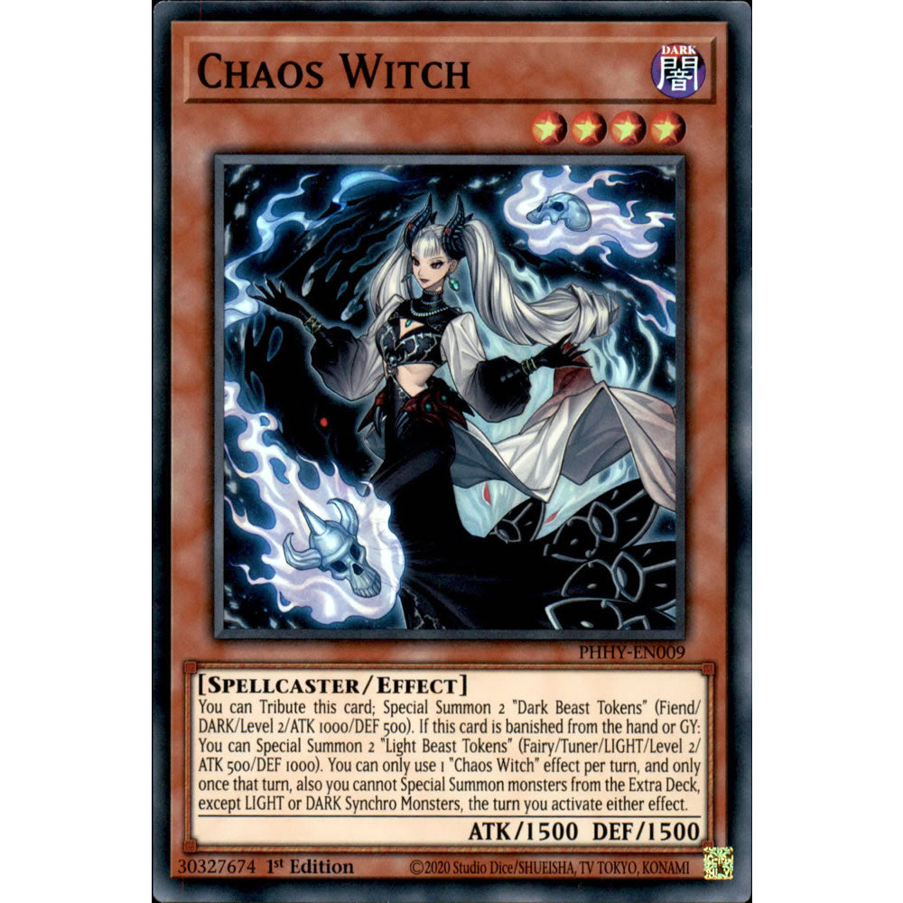 Chaos Witch PHHY-EN009 Yu-Gi-Oh! Card from the Photon Hypernova Set