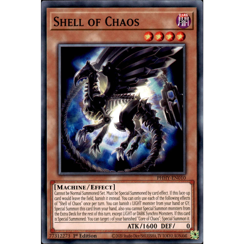 Shell of Chaos PHHY-EN010 Yu-Gi-Oh! Card from the Photon Hypernova Set