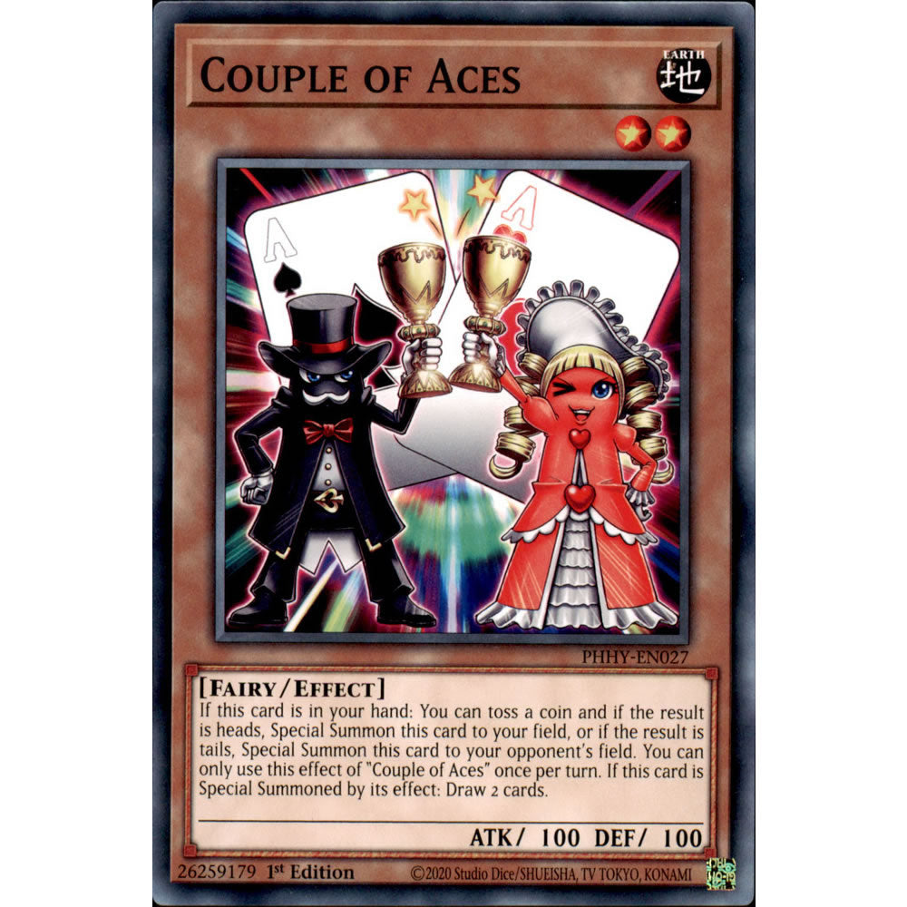 Couple of Aces PHHY-EN027 Yu-Gi-Oh! Card from the Photon Hypernova Set