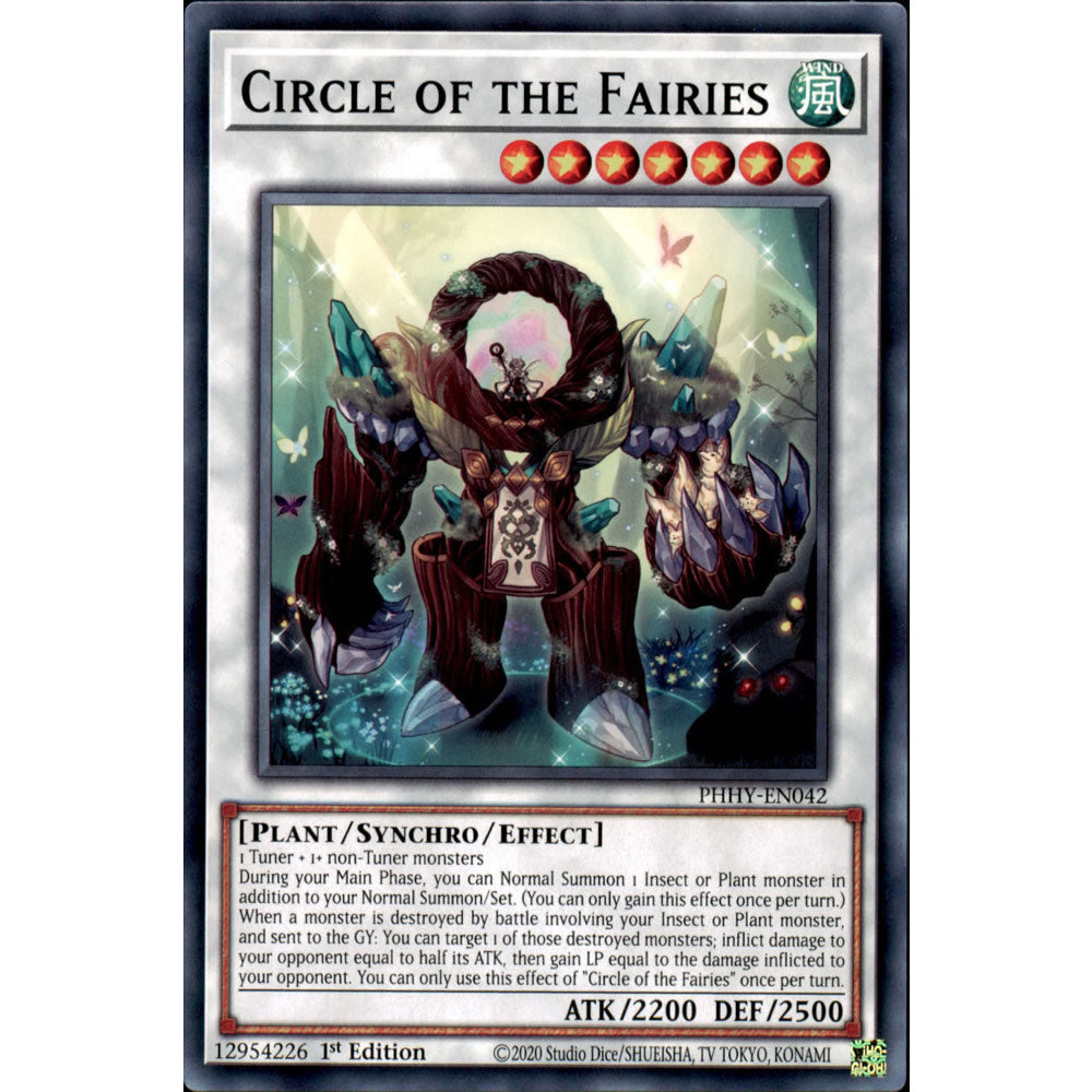 Circle of the Fairies PHHY-EN042 Yu-Gi-Oh! Card from the Photon Hypernova Set