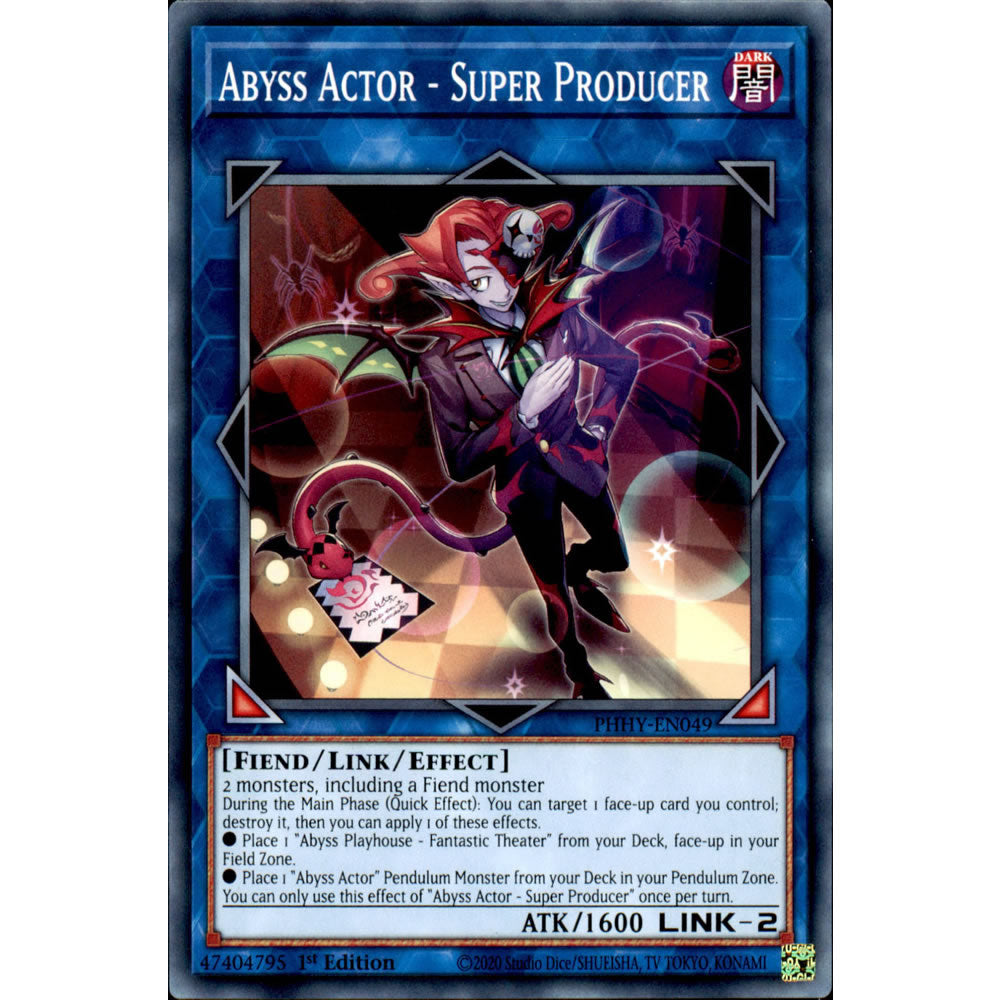Abyss Actor - Super Producer PHHY-EN049 Yu-Gi-Oh! Card from the Photon Hypernova Set