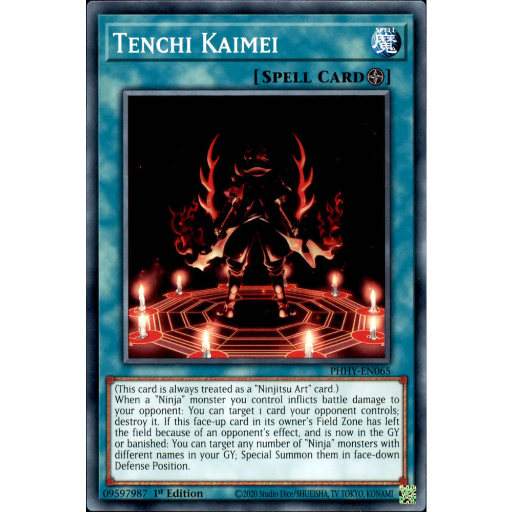 Tenchi Kaimei PHHY-EN065 Yu-Gi-Oh! Card from the Photon Hypernova Set