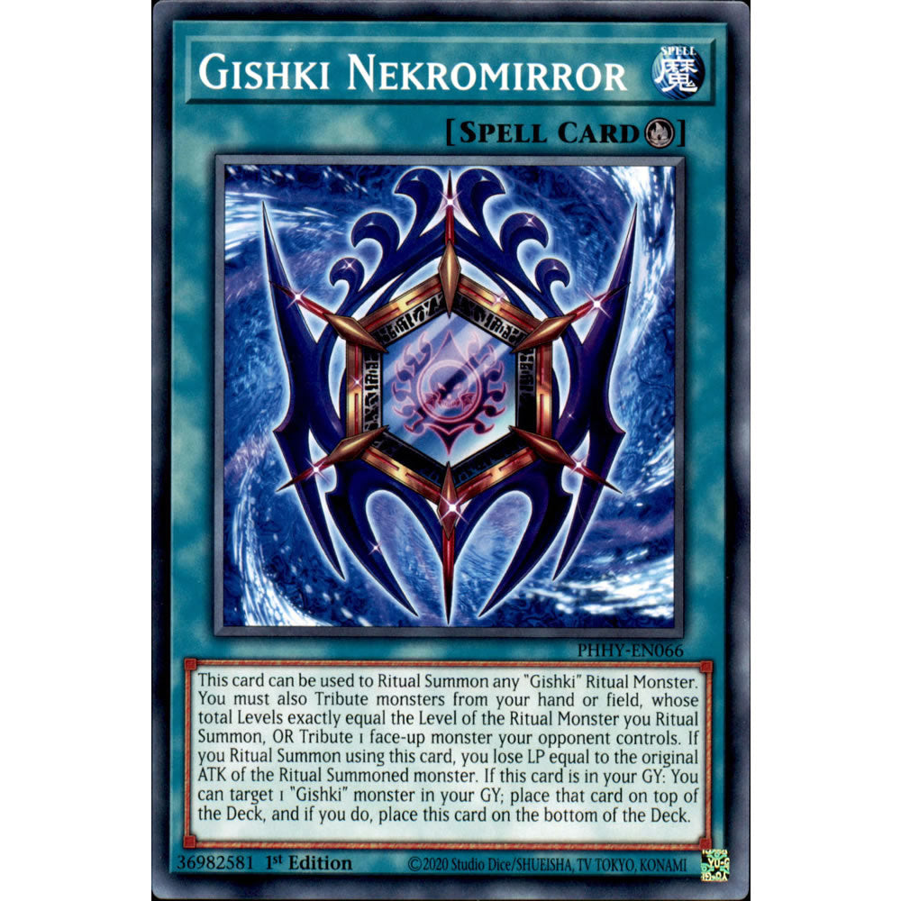 Gishki Nekromirror PHHY-EN066 Yu-Gi-Oh! Card from the Photon Hypernova Set