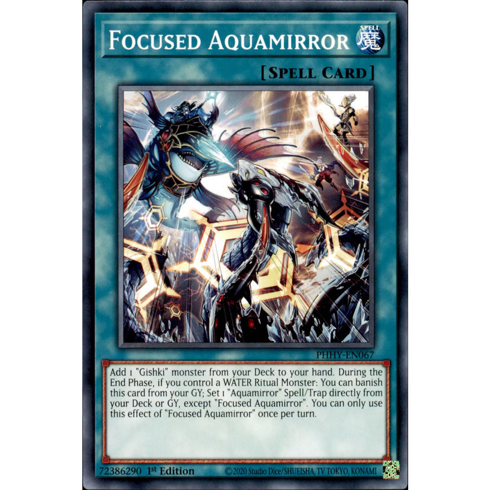 Focused Aquamirror PHHY-EN067 Yu-Gi-Oh! Card from the Photon Hypernova Set