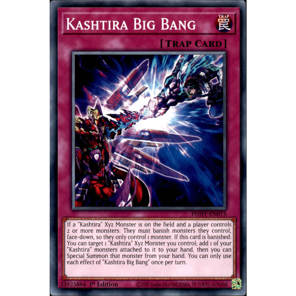 Kashtira Big Bang PHHY-EN075 Yu-Gi-Oh! Card from the Photon Hypernova Set