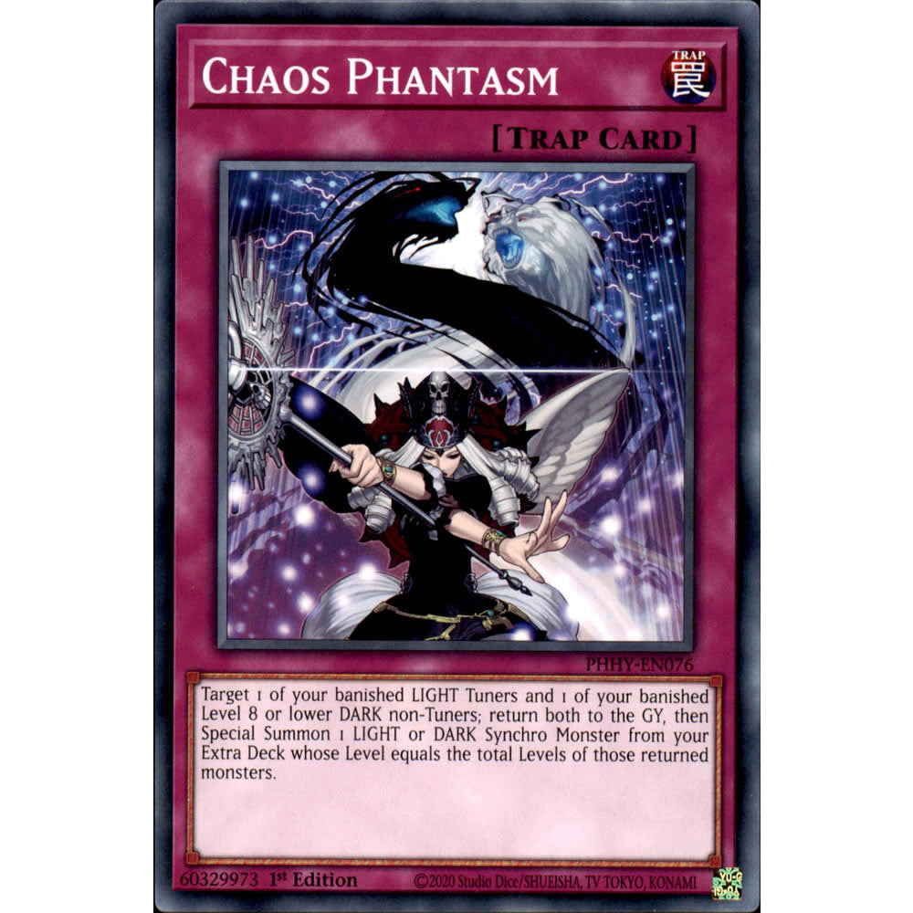 Chaos Phantasm PHHY-EN076 Yu-Gi-Oh! Card from the Photon Hypernova Set