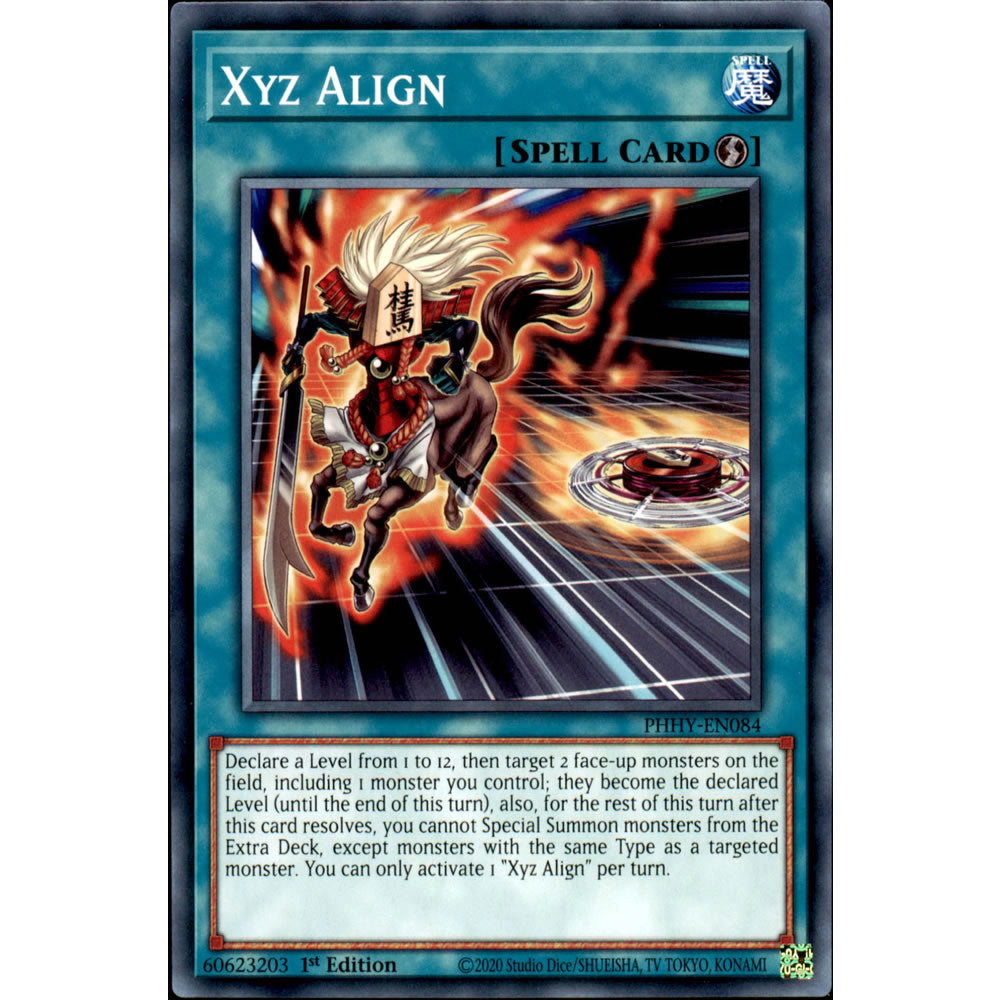 Xyz Align PHHY-EN084 Yu-Gi-Oh! Card from the Photon Hypernova Set