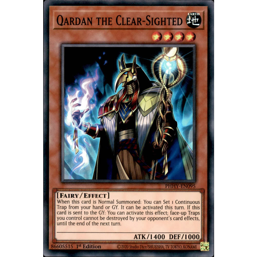Qardan the Clear-Sighted PHHY-EN095 Yu-Gi-Oh! Card from the Photon Hypernova Set