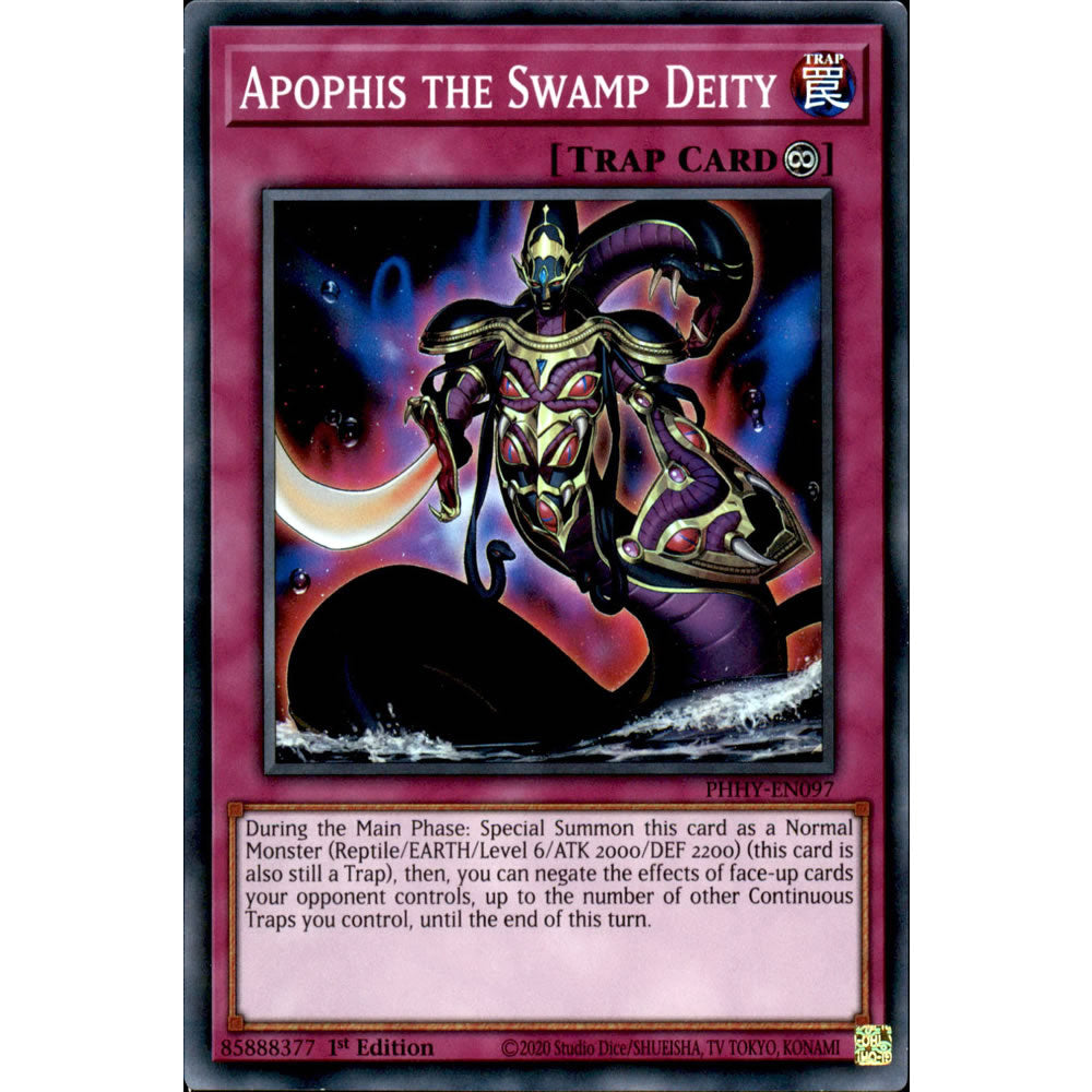 Apophis the Swamp Deity PHHY-EN097 Yu-Gi-Oh! Card from the Photon Hypernova Set