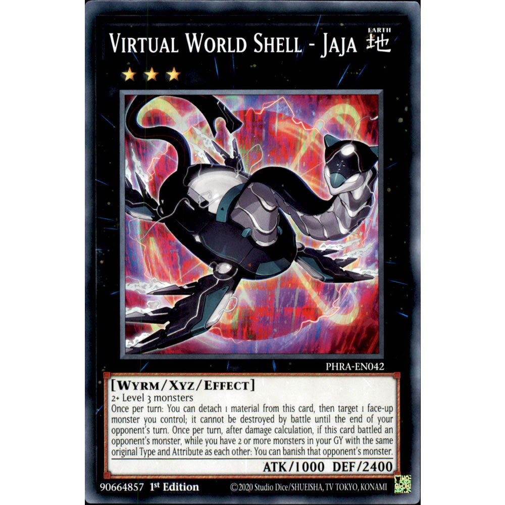Virtual World Shell - Jaja PHRA-EN042 Yu-Gi-Oh! Card from the Phantom Rage Set