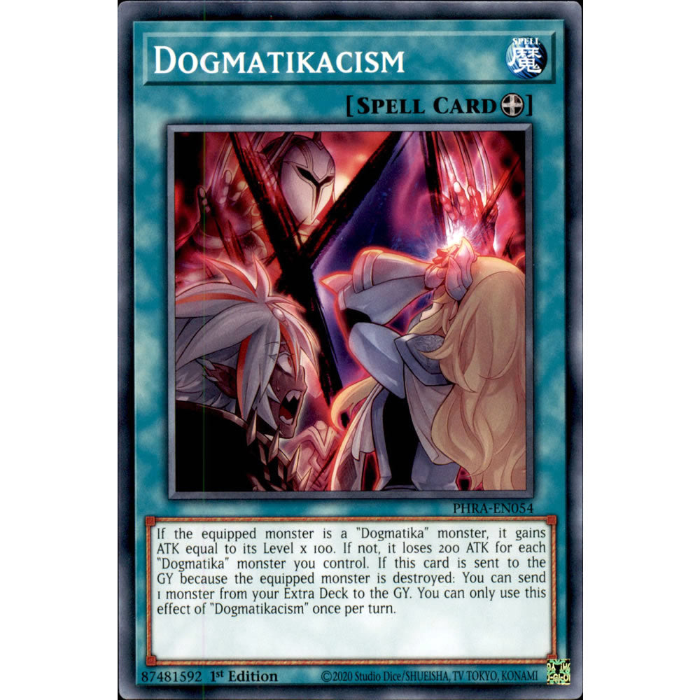 Dogmatikacism PHRA-EN054 Yu-Gi-Oh! Card from the Phantom Rage Set