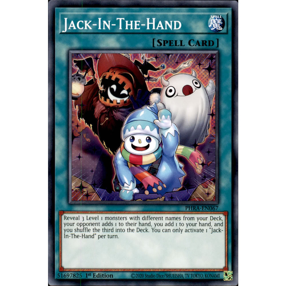 Jack-In-The-Hand PHRA-EN067 Yu-Gi-Oh! Card from the Phantom Rage Set