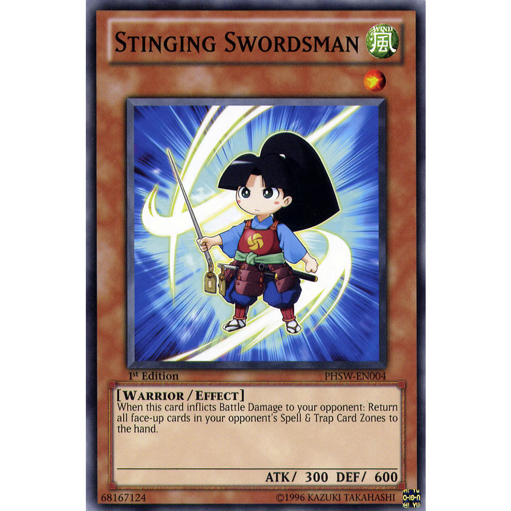 Stinging Swordsman PHSW-EN004 Yu-Gi-Oh! Card from the Photon Shockwave Set