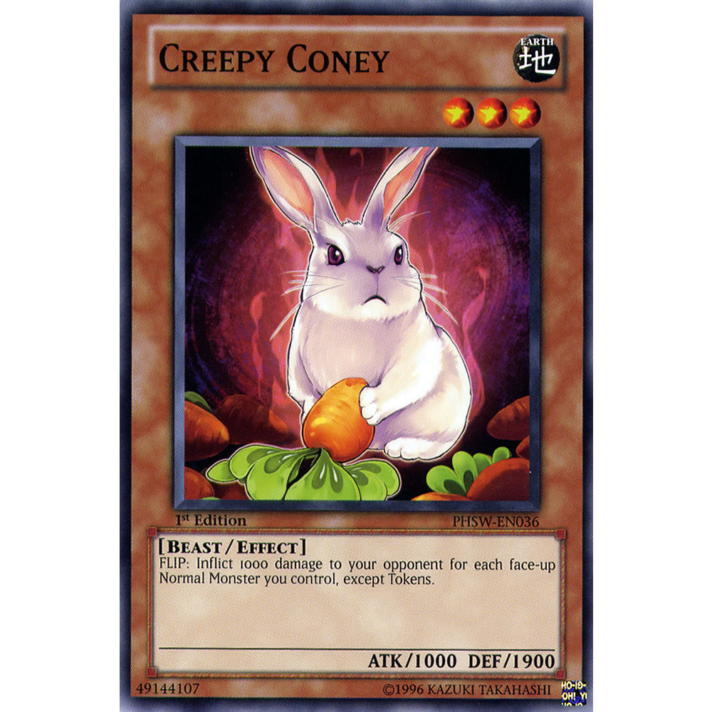 Creepy Coney PHSW-EN036 Yu-Gi-Oh! Card from the Photon Shockwave Set