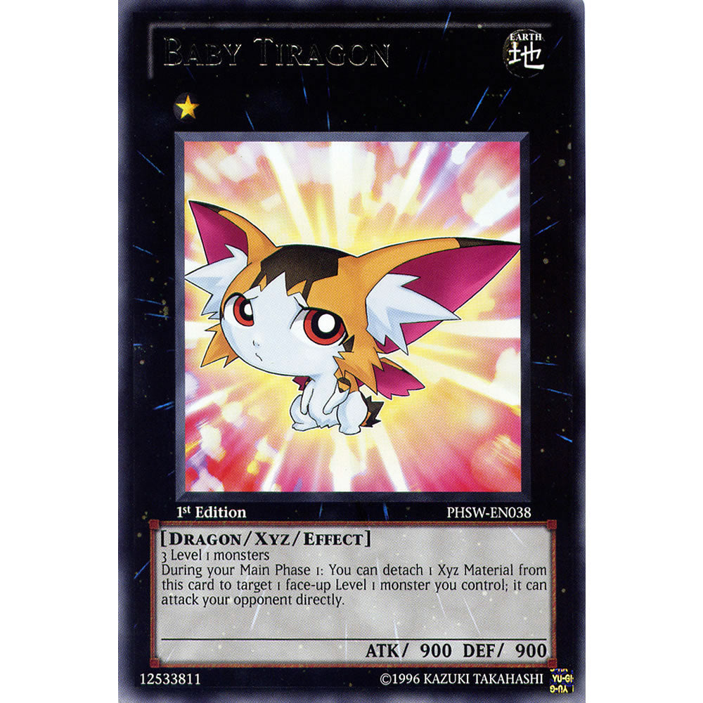 Baby Tiragon PHSW-EN038 Yu-Gi-Oh! Card from the Photon Shockwave Set