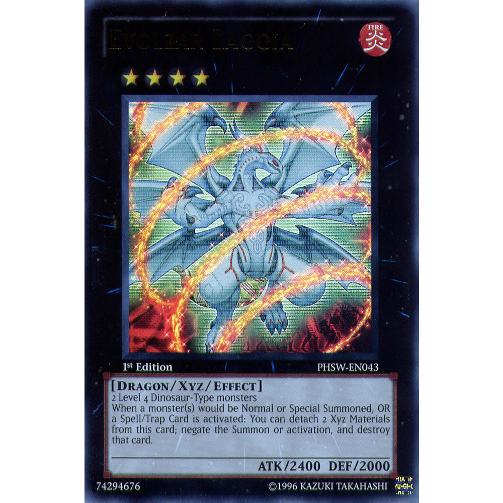 Evolzar Laggia PHSW-EN043 Yu-Gi-Oh! Card from the Photon Shockwave Set