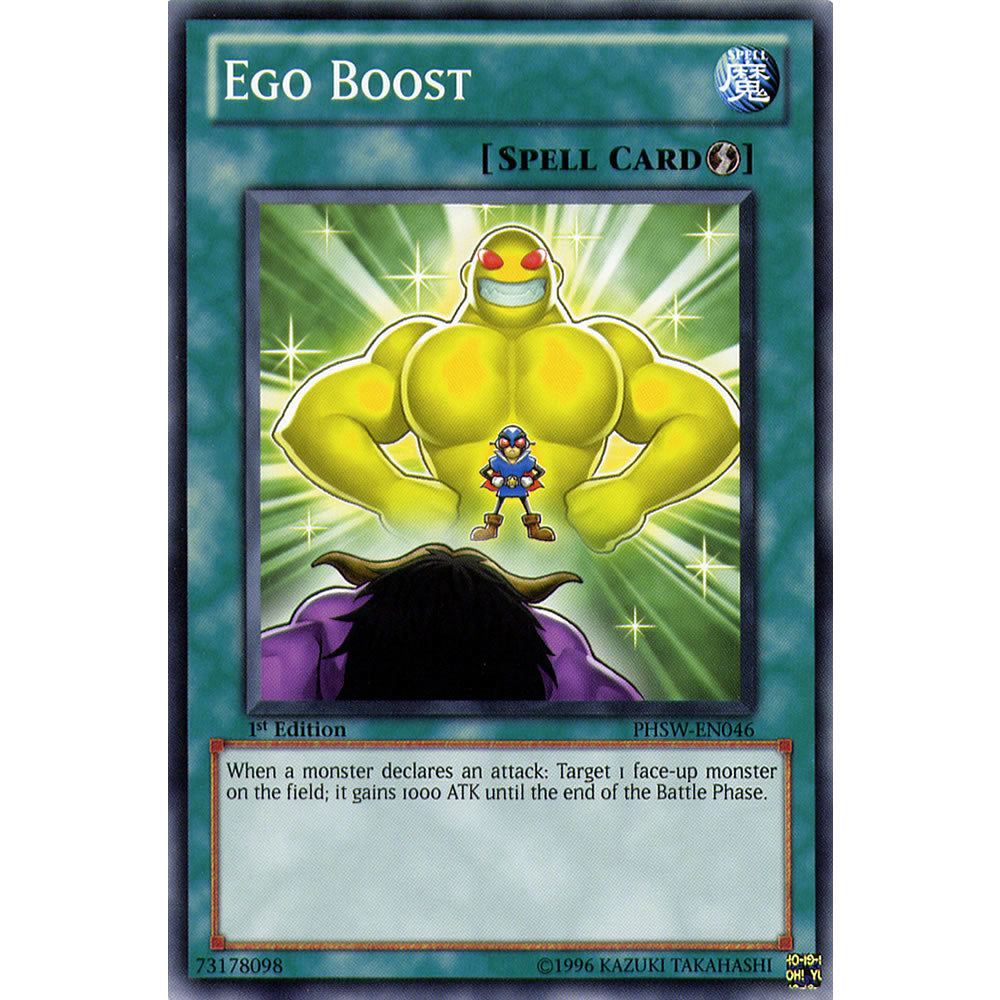 Ego Boost PHSW-EN046 Yu-Gi-Oh! Card from the Photon Shockwave Set