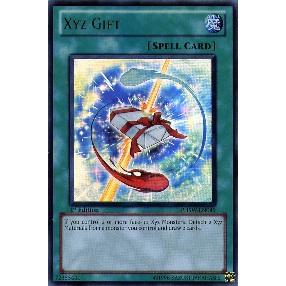 Xyz Gift PHSW-EN049 Yu-Gi-Oh! Card from the Photon Shockwave Set