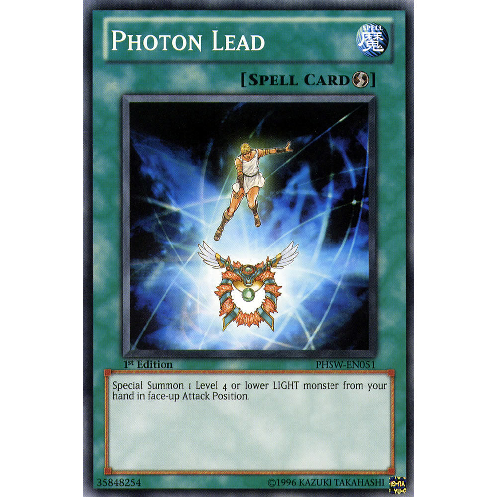 Photon Lead PHSW-EN051 Yu-Gi-Oh! Card from the Photon Shockwave Set