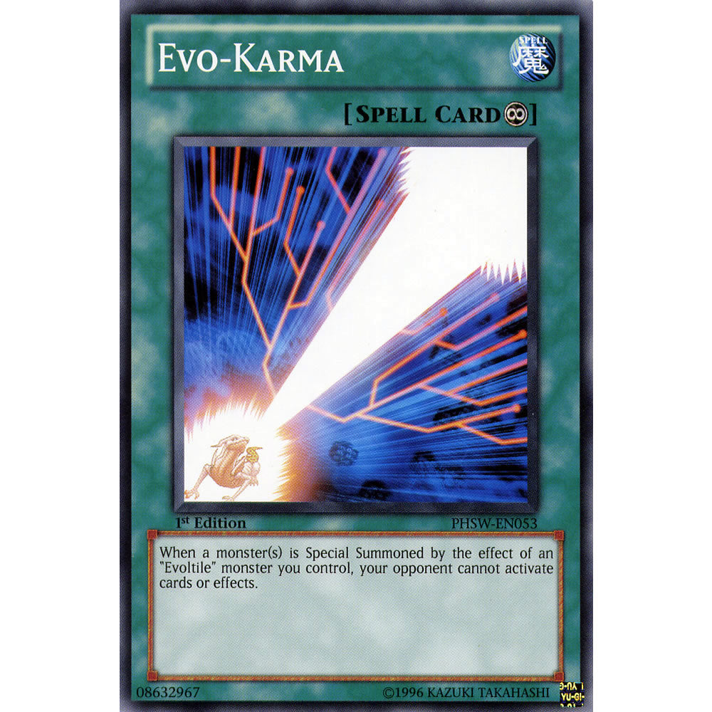Evo-Karma PHSW-EN053 Yu-Gi-Oh! Card from the Photon Shockwave Set
