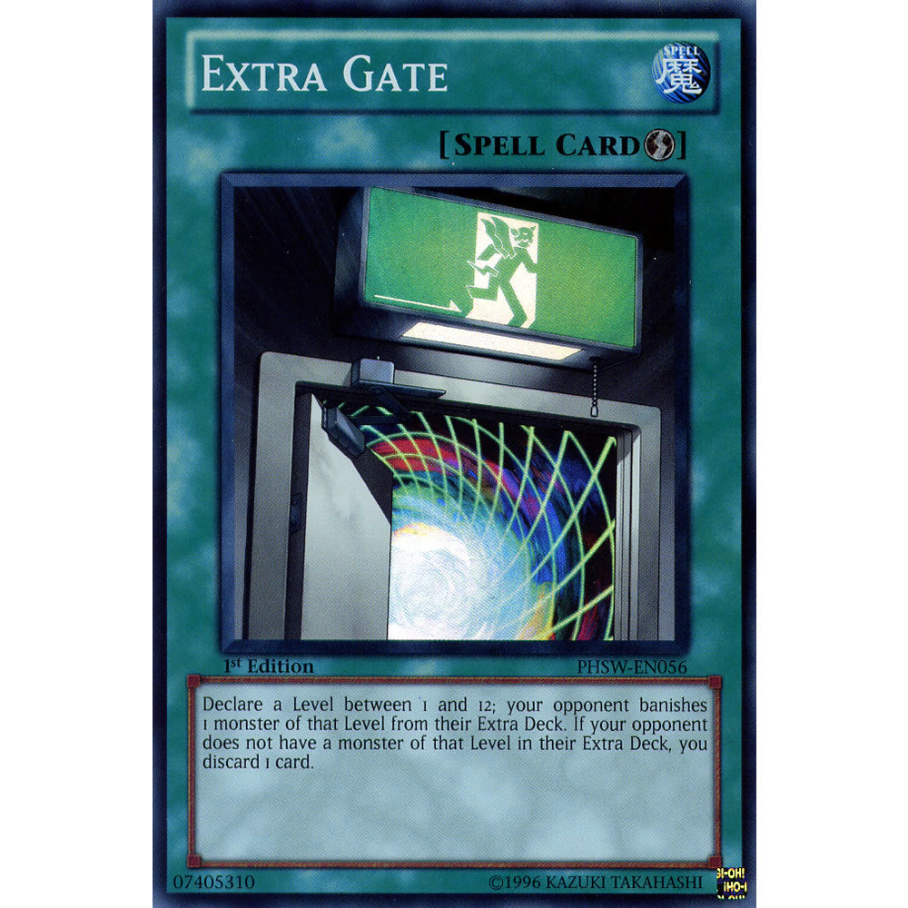 Extra Gate PHSW-EN056 Yu-Gi-Oh! Card from the Photon Shockwave Set