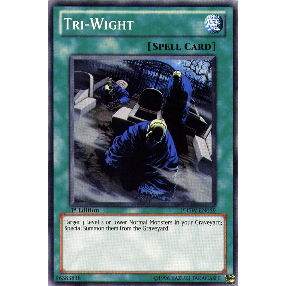 Tri-Wight PHSW-EN059 Yu-Gi-Oh! Card from the Photon Shockwave Set