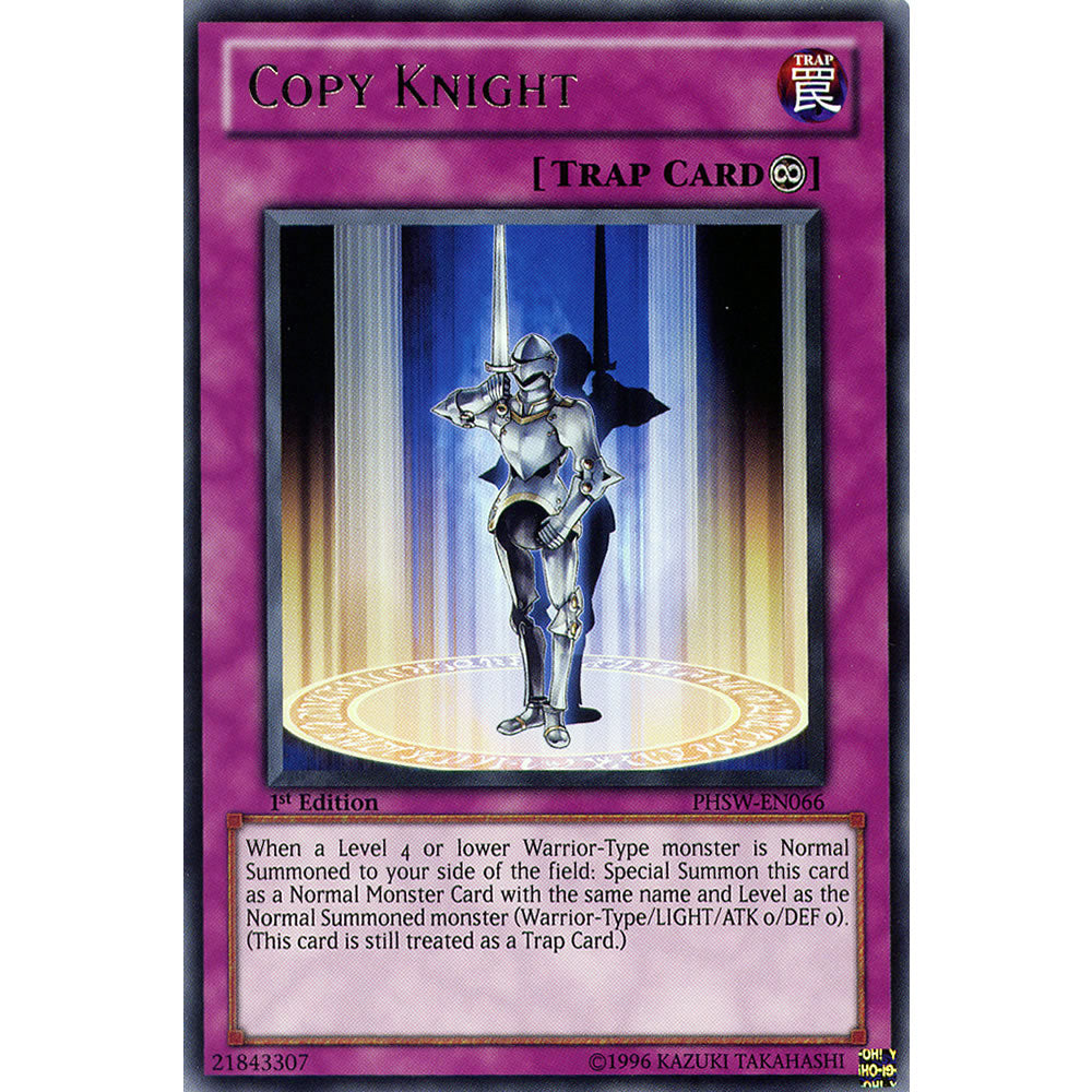 Copy Knight PHSW-EN066 Yu-Gi-Oh! Card from the Photon Shockwave Set