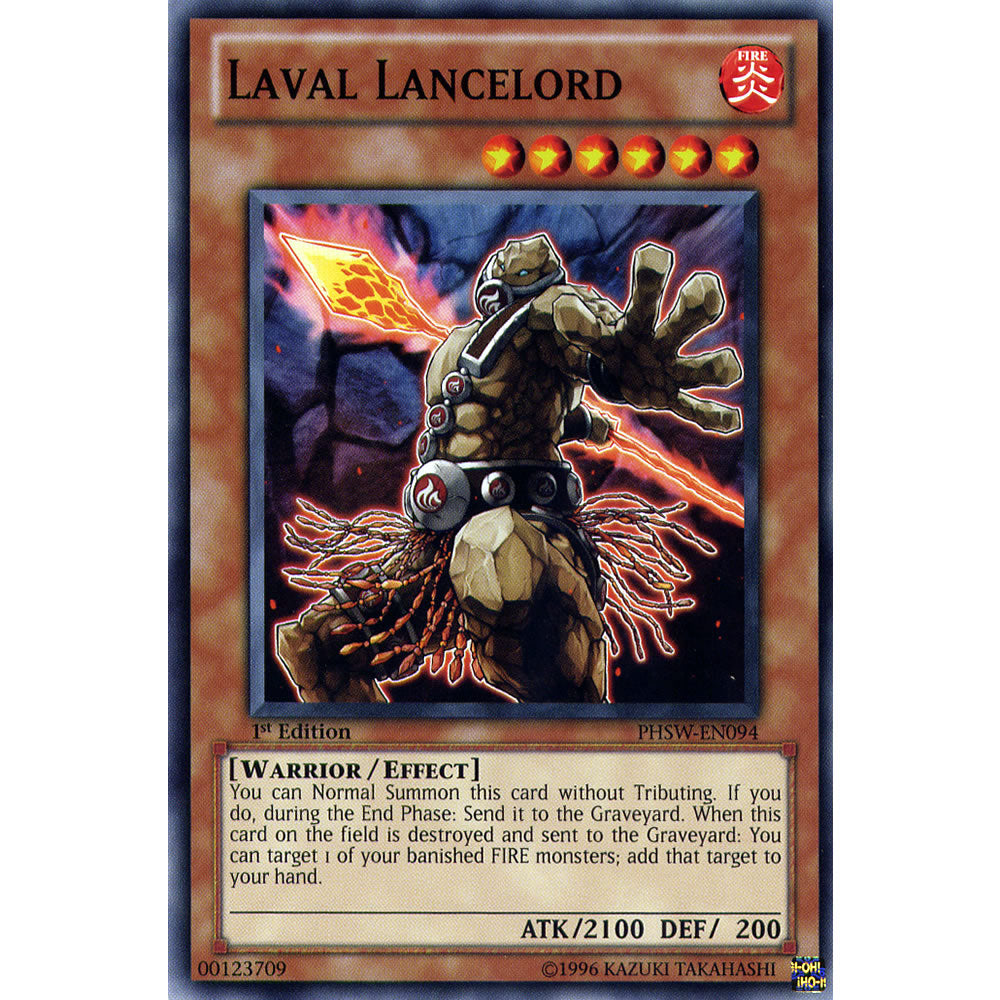 Laval Lancelord PHSW-EN094 Yu-Gi-Oh! Card from the Photon Shockwave Set