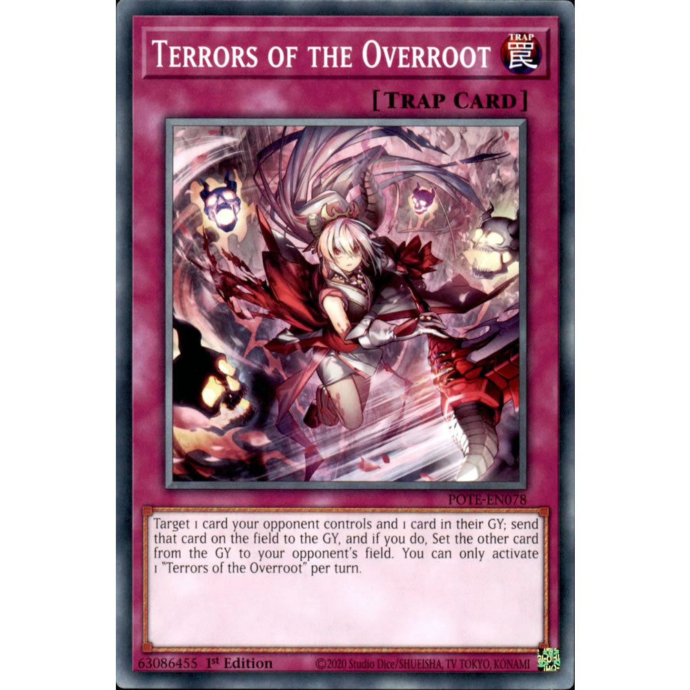 Terrors of the Overroot POTE-EN078 Yu-Gi-Oh! Card from the Power of the Elements Set