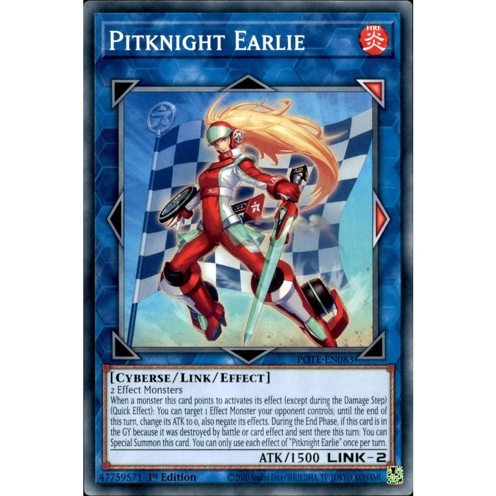 Pitknight Earlie POTE-EN083 Yu-Gi-Oh! Card from the Power of the Elements Set