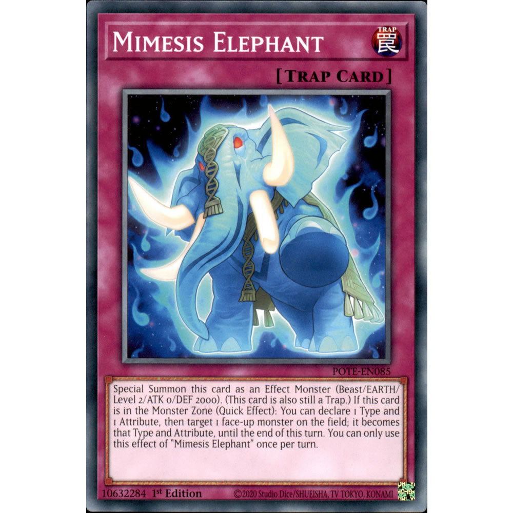 Mimesis Elephant POTE-EN085 Yu-Gi-Oh! Card from the Power of the Elements Set