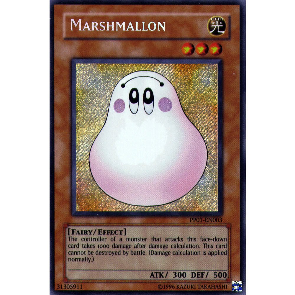 Marshmallon PP01-EN003 Yu-Gi-Oh! Card from the Premium Pack 1 Set