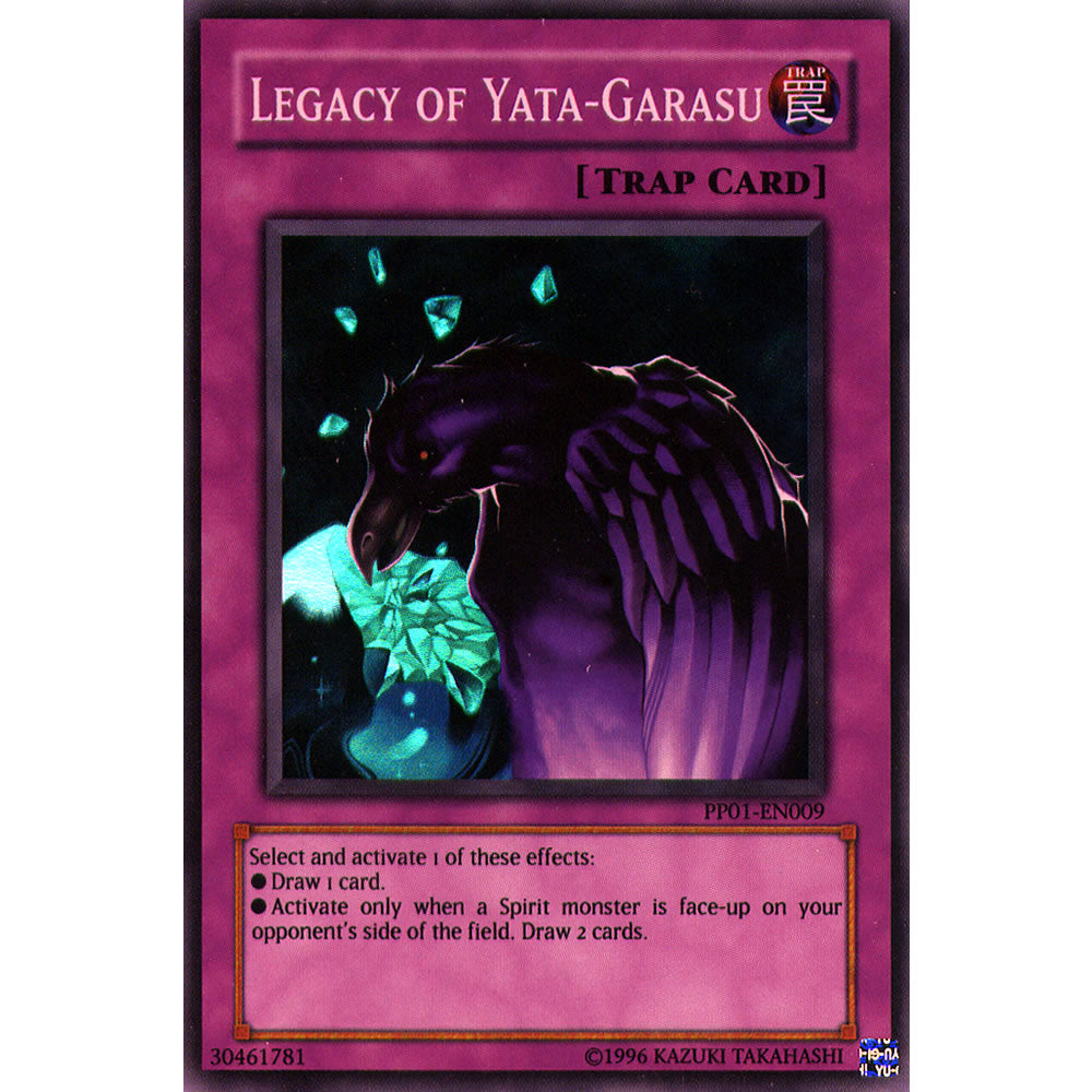 Legacy of Yata-Garasu PP01-EN009 Yu-Gi-Oh! Card from the Premium Pack 1 Set