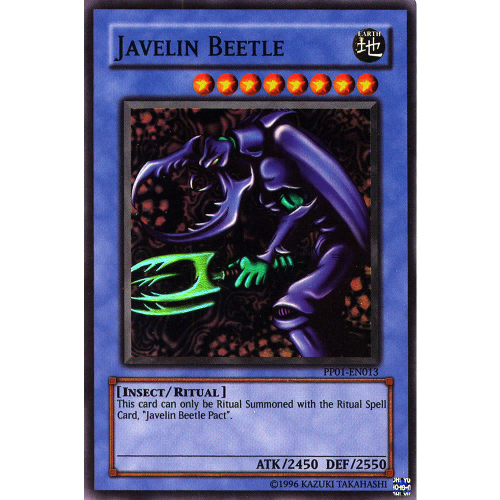 Javelin Beetle PP01-EN013 Yu-Gi-Oh! Card from the Premium Pack 1 Set