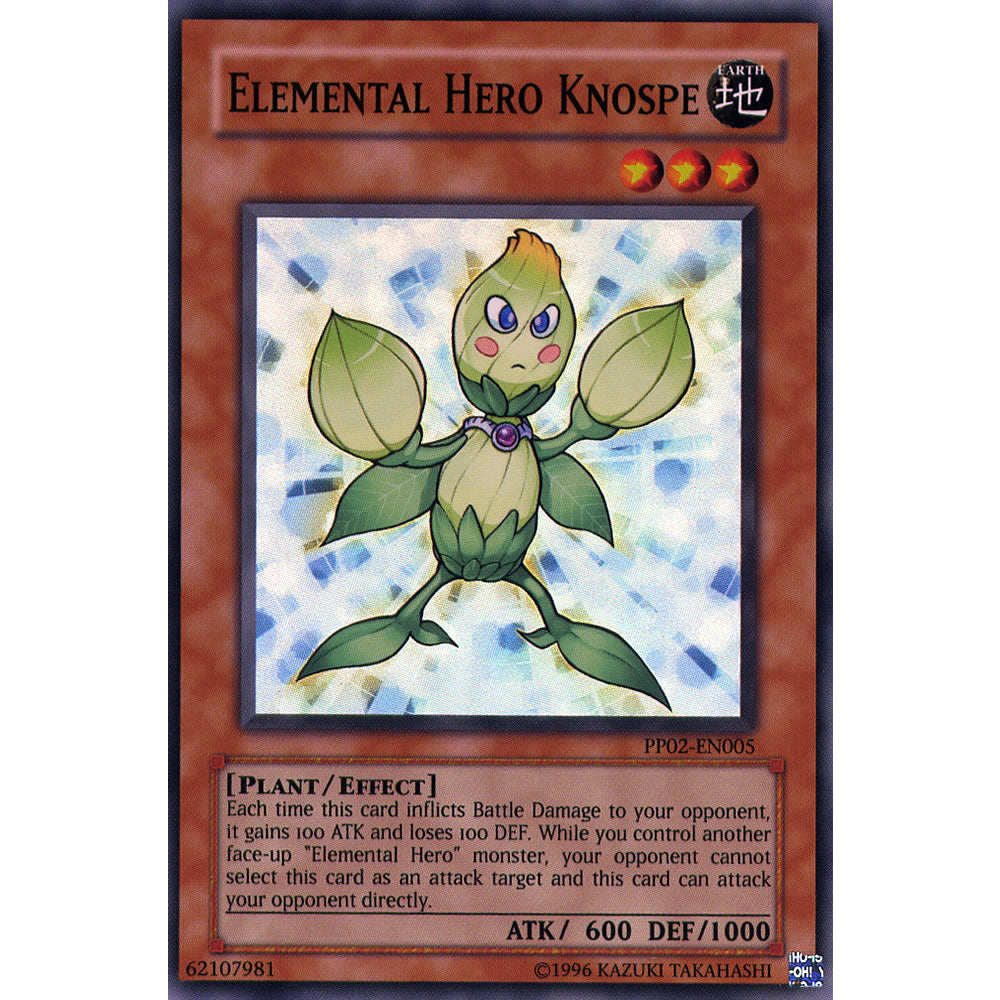 Elemental Hero Knospe PP02-EN005 Yu-Gi-Oh! Card from the Premium Pack 2 Set