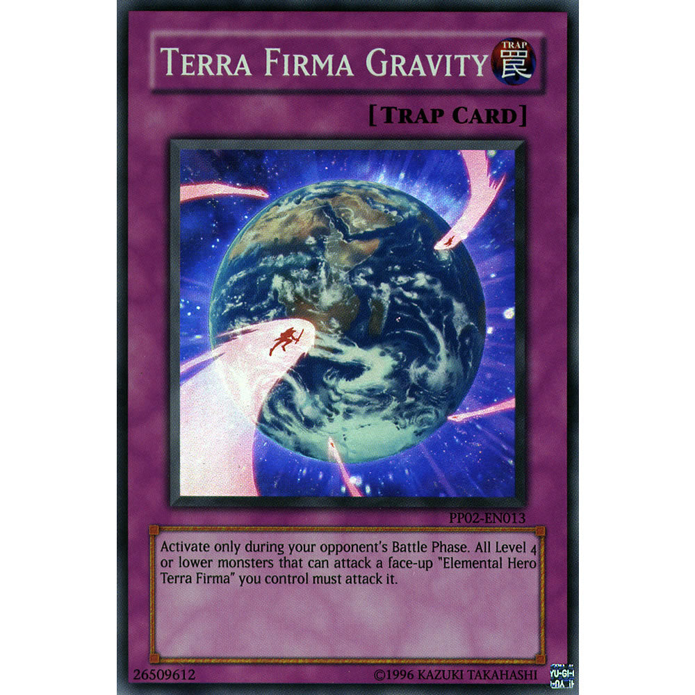 Terra Firma Gravity PP02-EN013 Yu-Gi-Oh! Card from the Premium Pack 2 Set