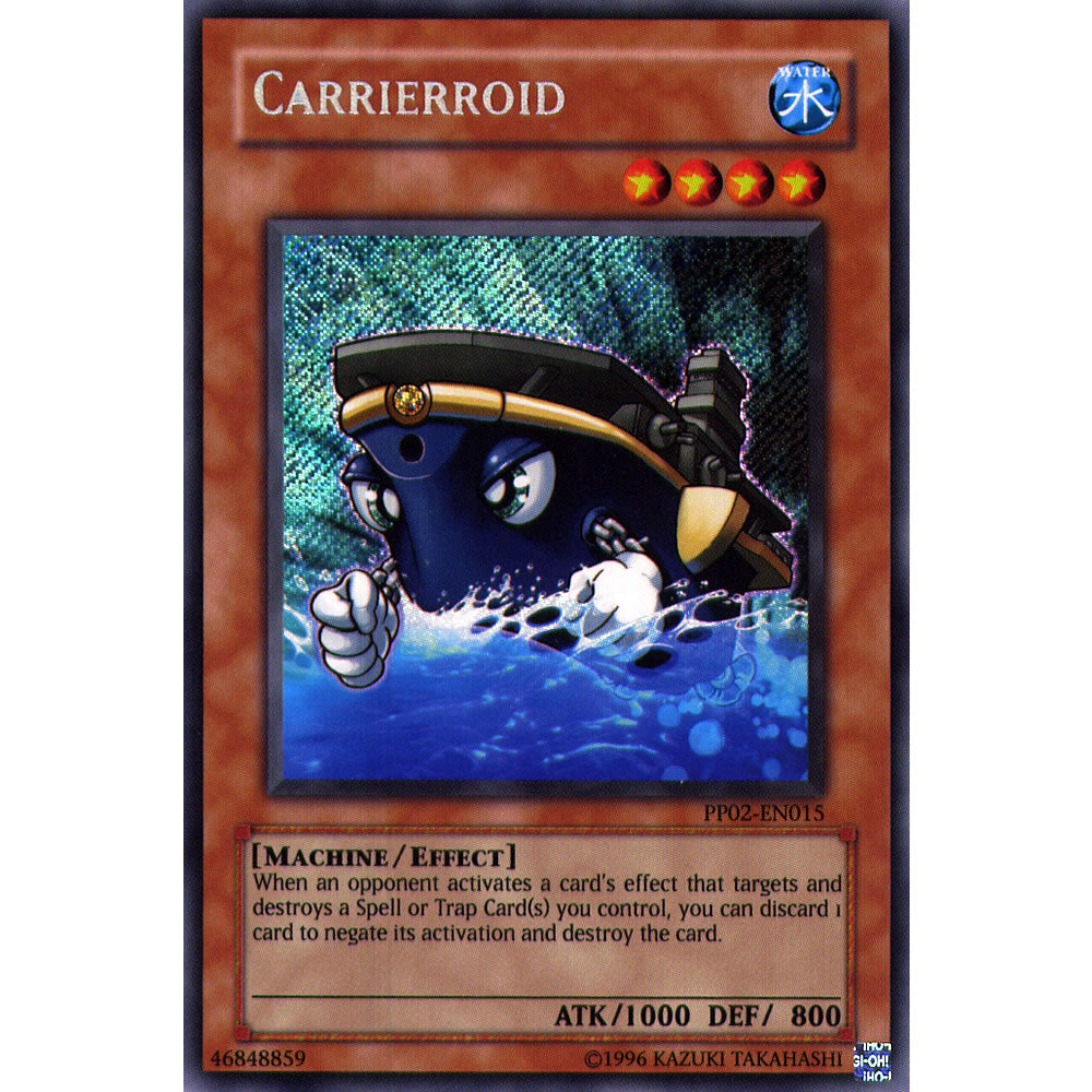 Carrierroid PP02-EN015 Yu-Gi-Oh! Card from the Premium Pack 2 Set