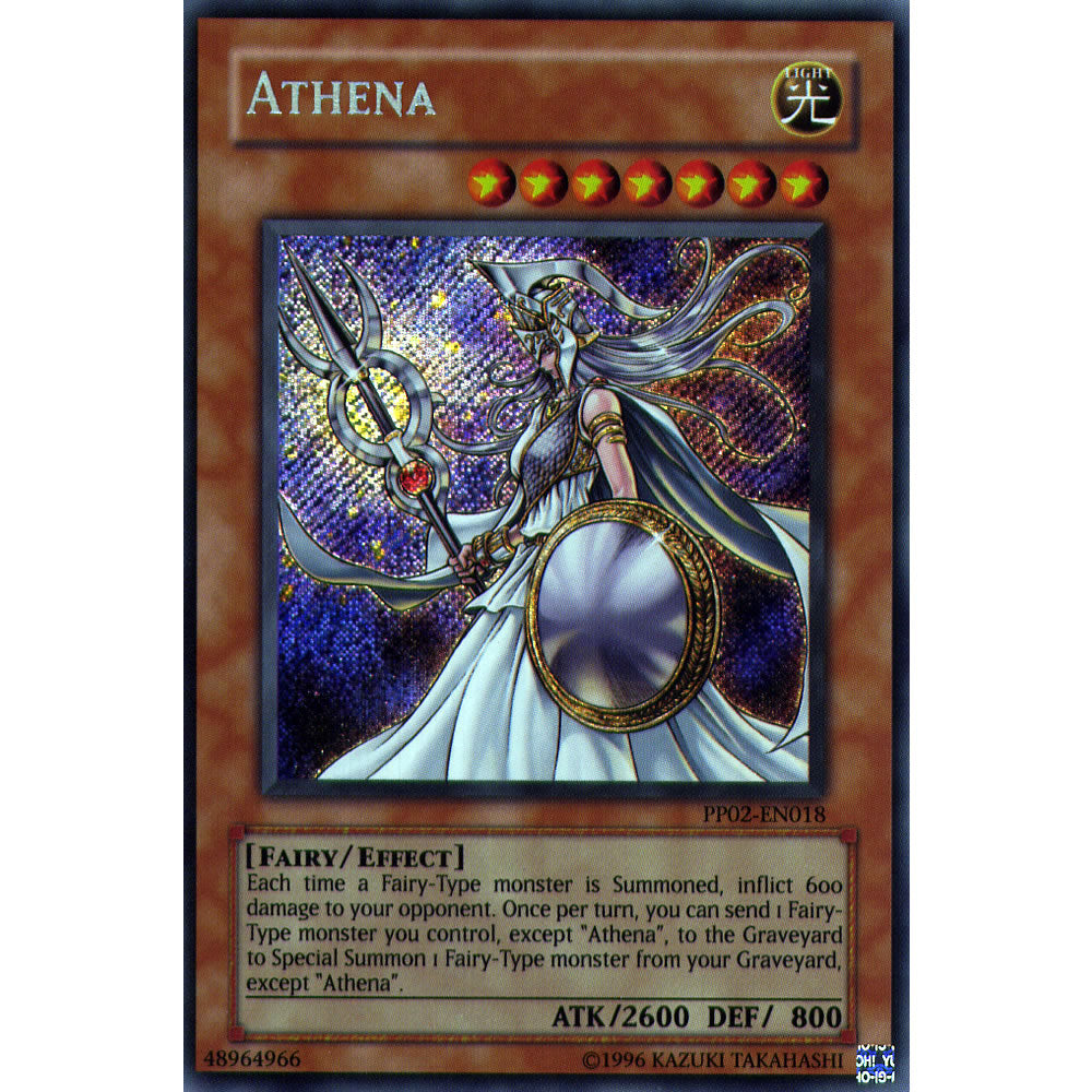 Athena PP02-EN018 Yu-Gi-Oh! Card from the Premium Pack 2 Set