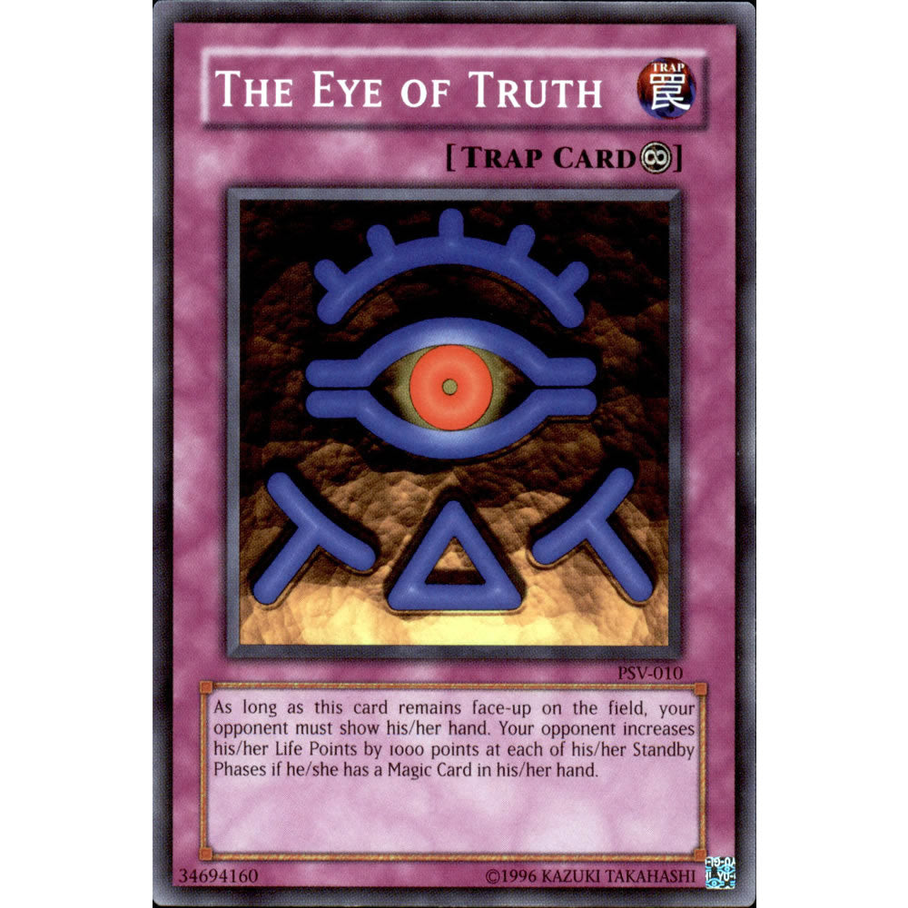 The Eye of Truth PSV-010 Yu-Gi-Oh! Card from the Pharaoh's Servant Set